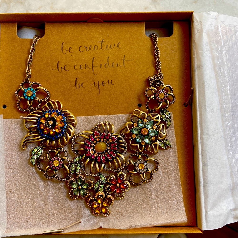 Garden Party statement necklace by Chloe and Isabel